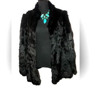 VTG. Rabbit Fur Coat